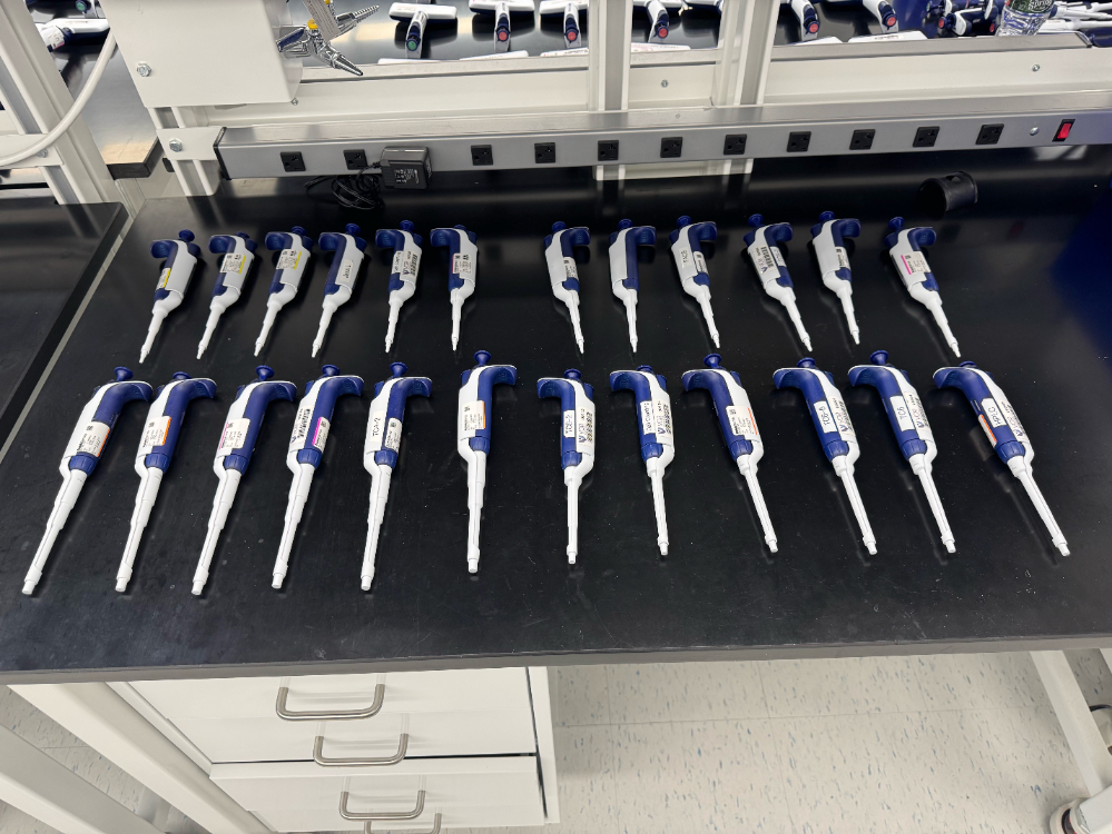 Image of Rainin Pipet-Lite XLS Single Channel Pipettes - Quantity 24